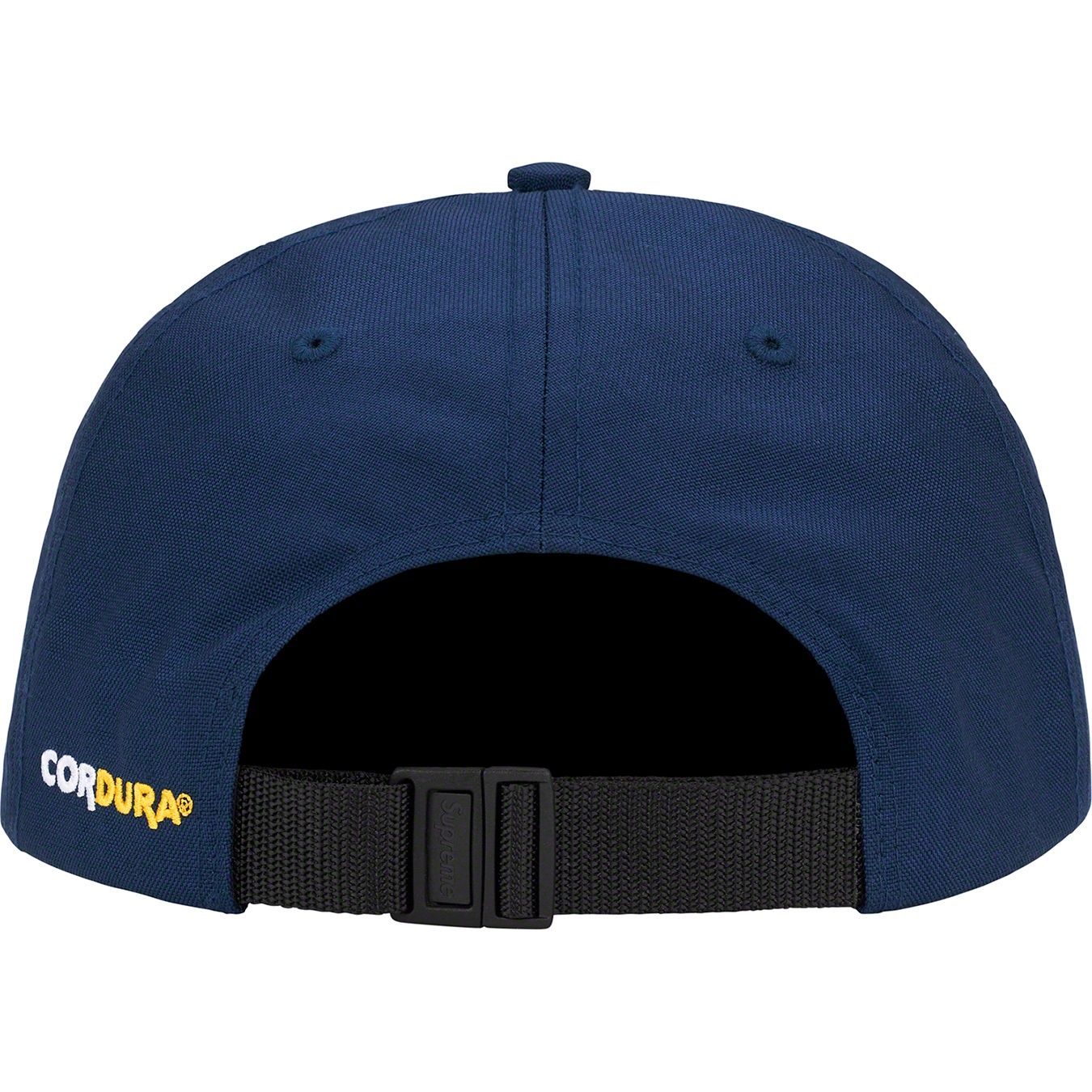 Supreme Stacked Cordura 6-Panel (SS21) - Navy - $48