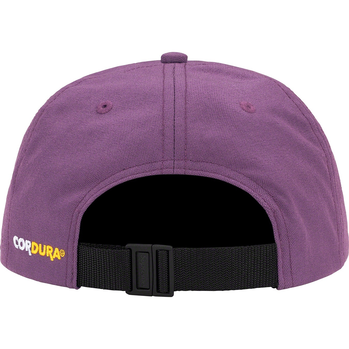 Supreme Stacked Cordura 6-Panel (SS21) - Purple - $48