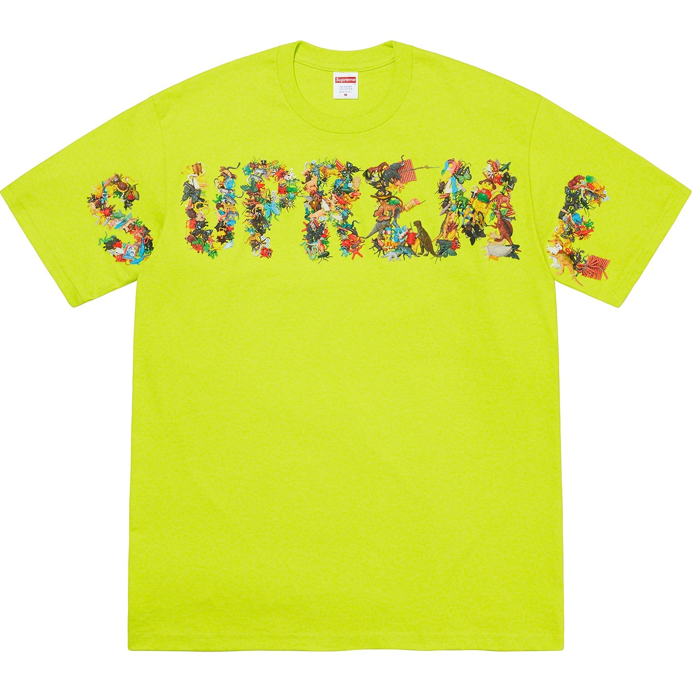 Supreme Toy Pile Tee (SS21) - Bright Green - $38