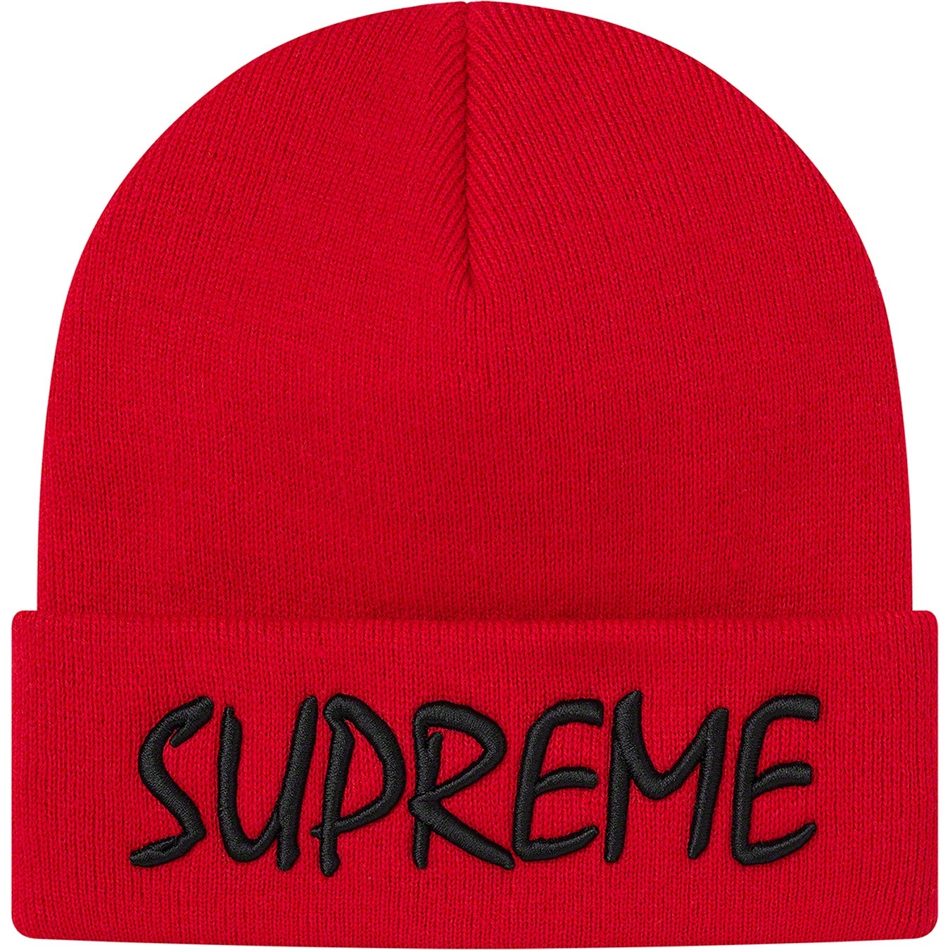 Supreme FTP Beanie (SS21) - Red - $38