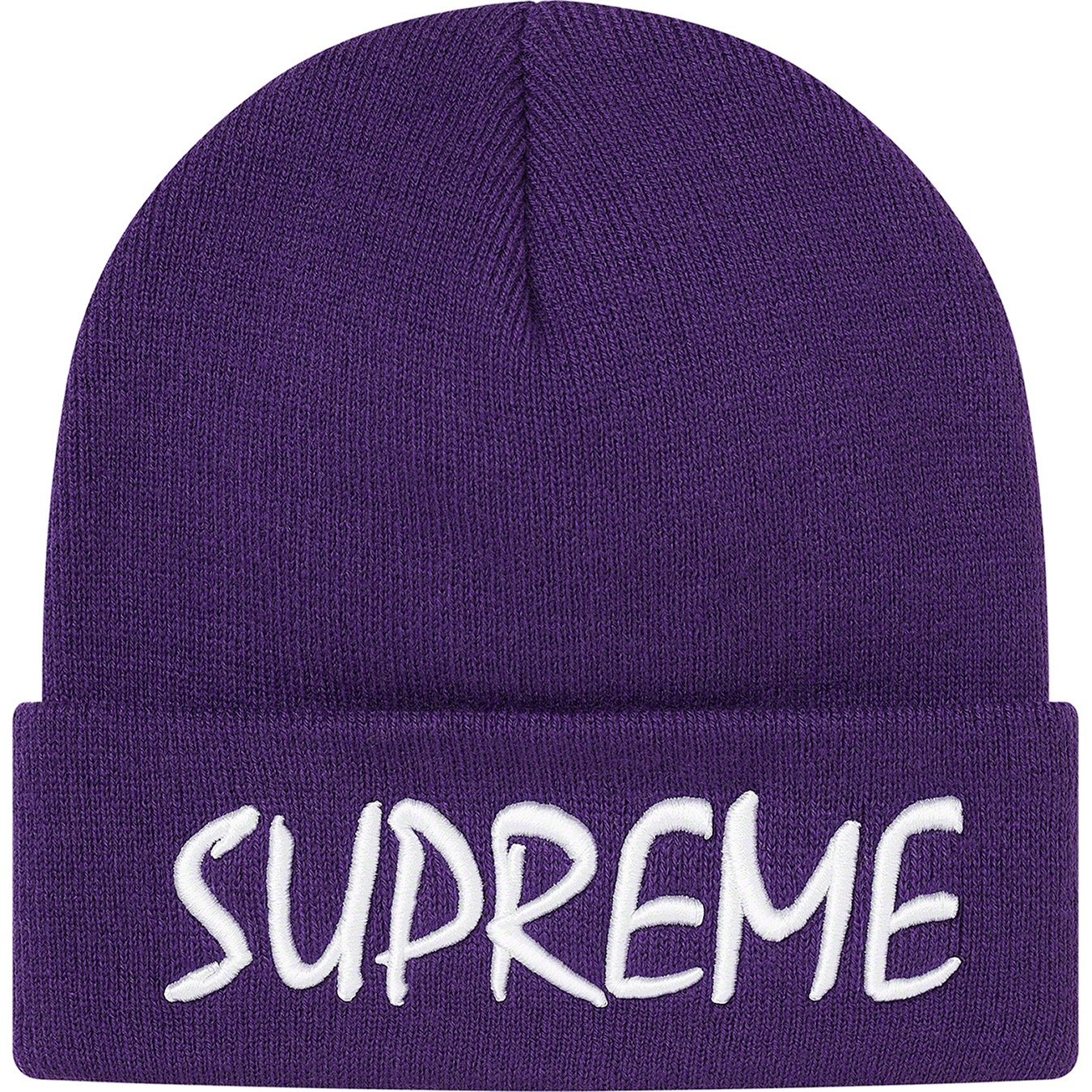 Supreme FTP Beanie (SS21) - Purple - $38