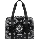 Supreme Bandana Tarp Small Duffle Bag (SS21) - Black