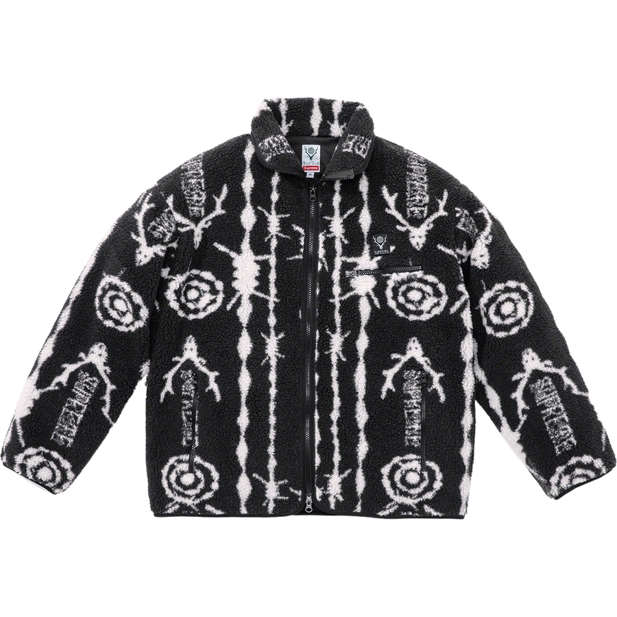Supreme Supreme SOUTH2 WEST8 Fleece Jacket (SS21) - $198