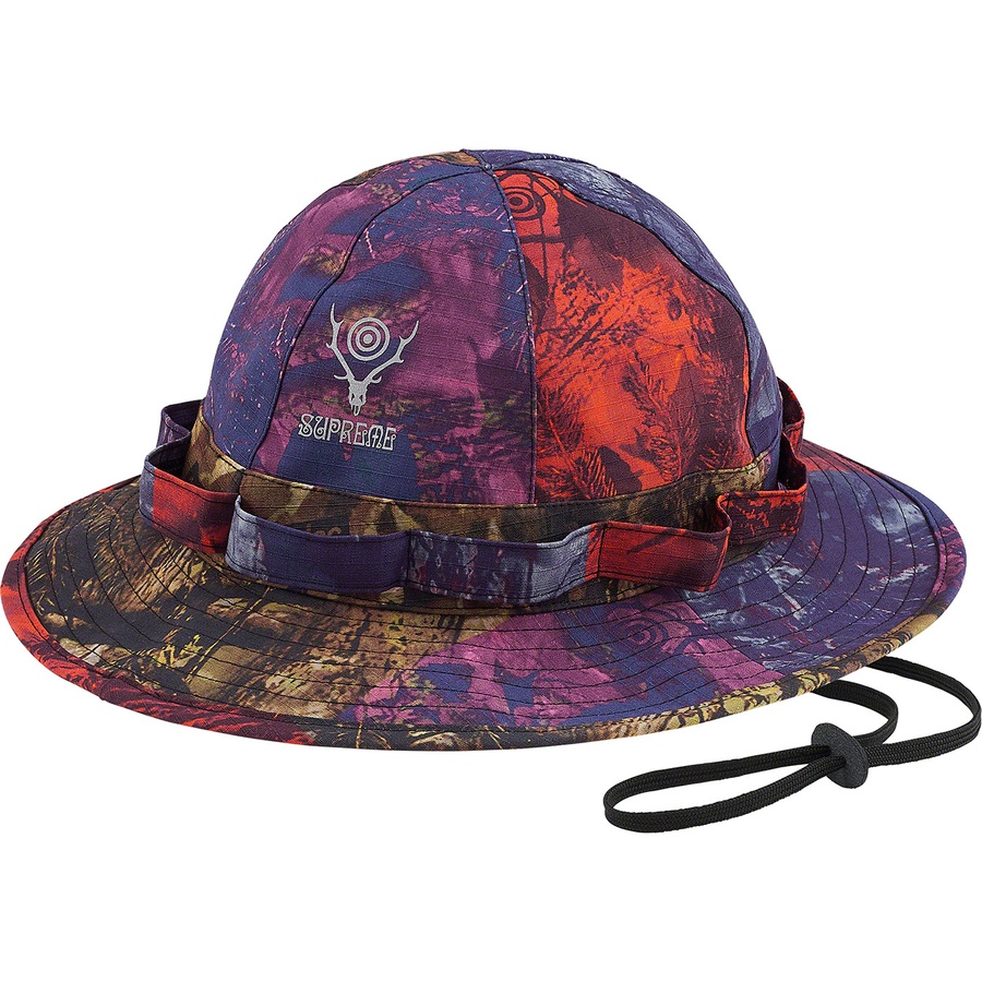 Supreme Supreme SOUTH2 WEST8 Jungle Hat (SS21) - Camo - $68