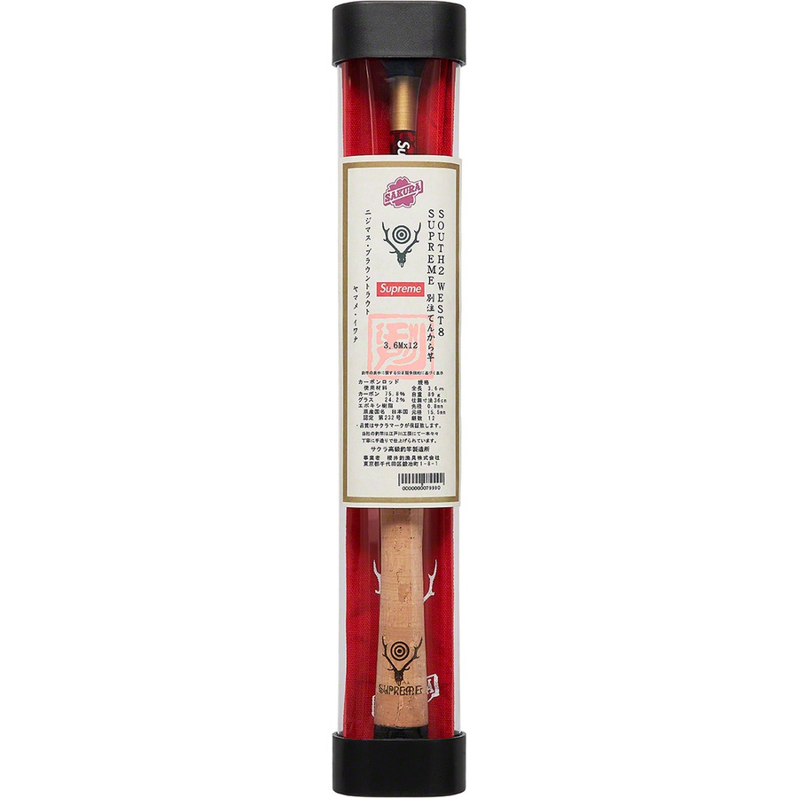Supreme Supreme SOUTH2 WEST8 Tenkara Fishing Rod (SS21) - Red - $448
