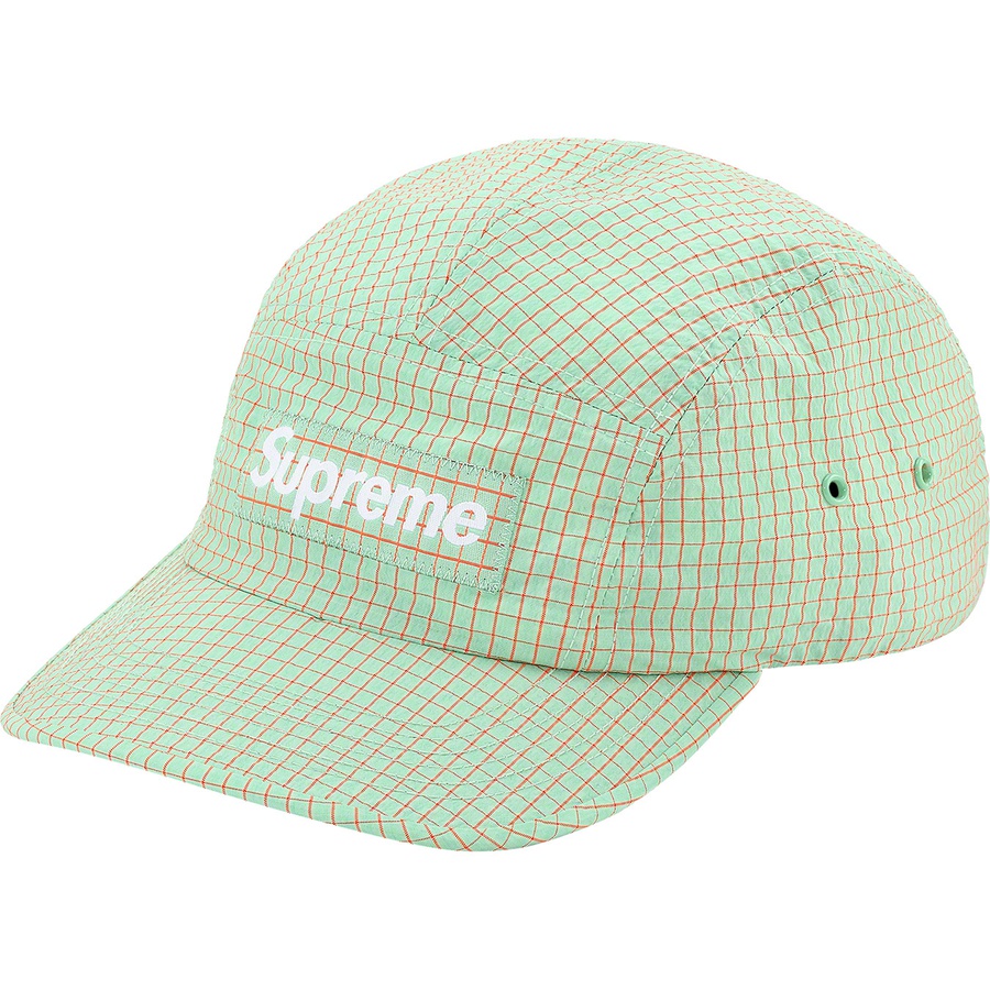 Supreme 2-Tone Ripstop Camp Cap (SS21) - Mint - $48