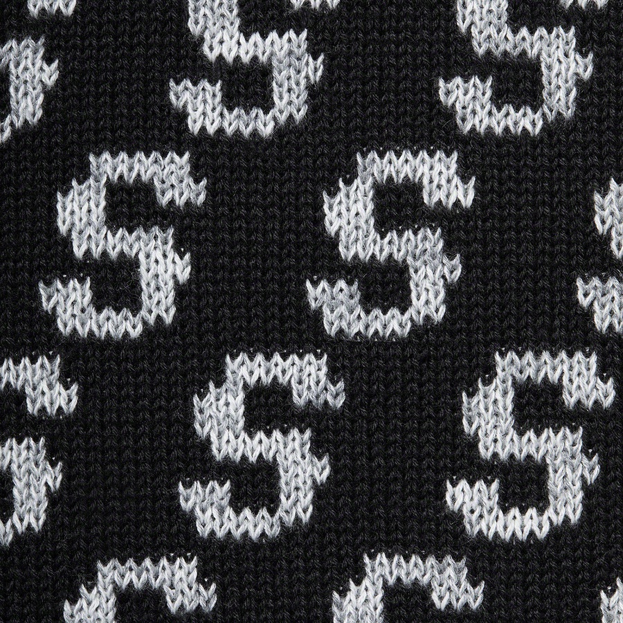 Supreme S Repeat Sweater (SS21) - Black - $148