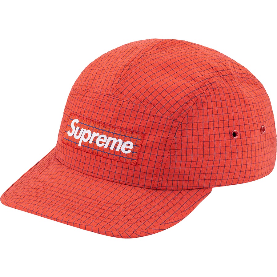 Supreme 2-Tone Ripstop Camp Cap (SS21) - Coral - $48