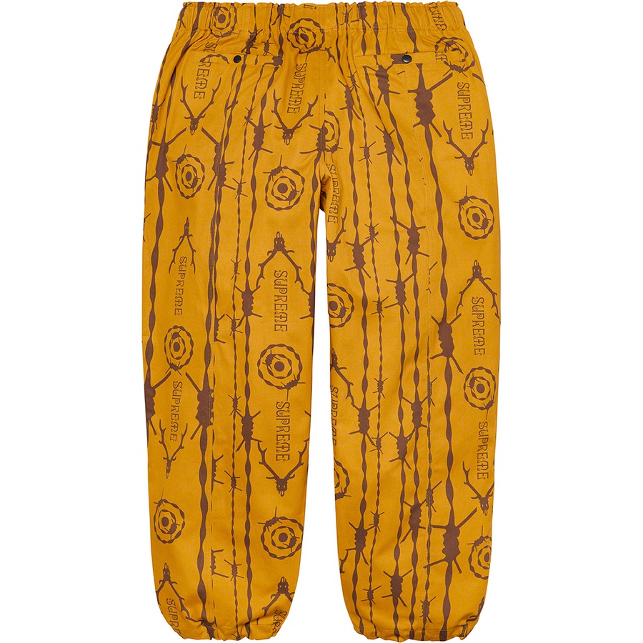 Supreme Supreme SOUTH2 WEST8 Belted Pant (SS21) - Mustard Pattern - $168