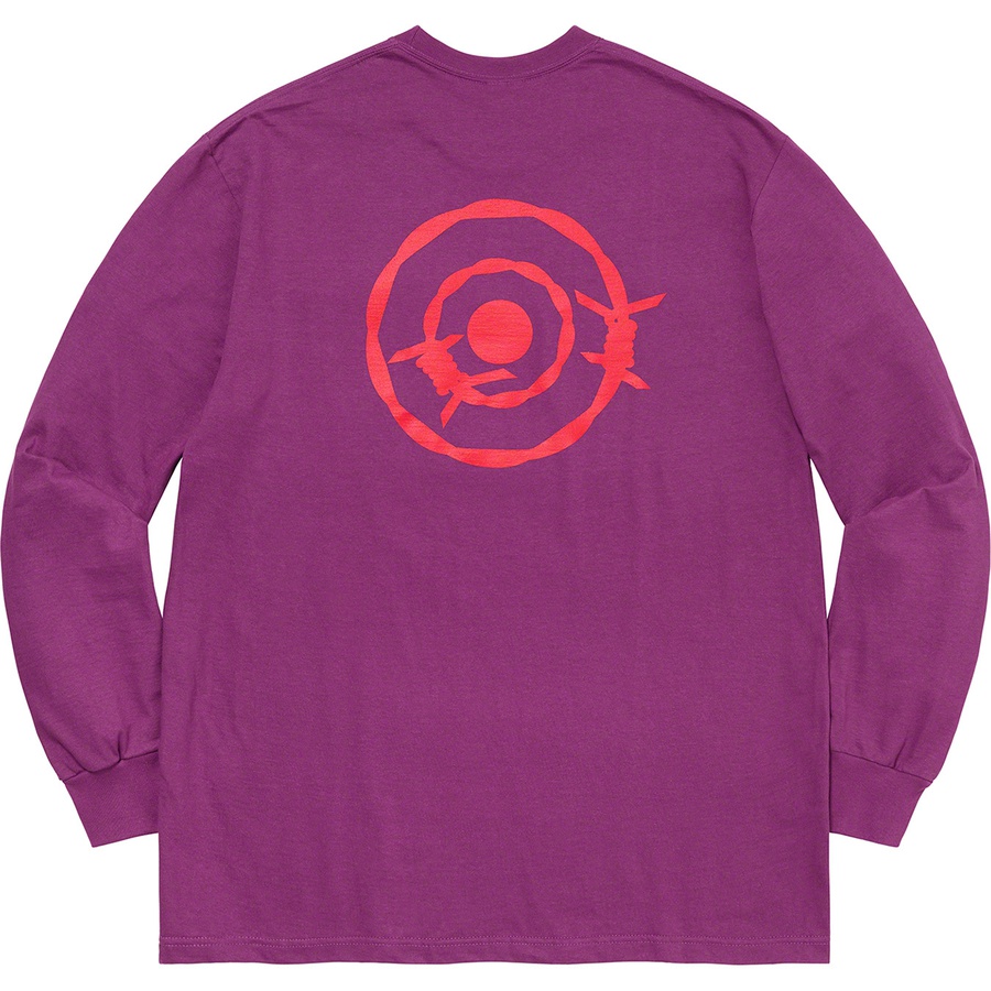 Supreme Supreme SOUTH2 WEST8 L S Pocket Tee (SS21) - Purple - $60