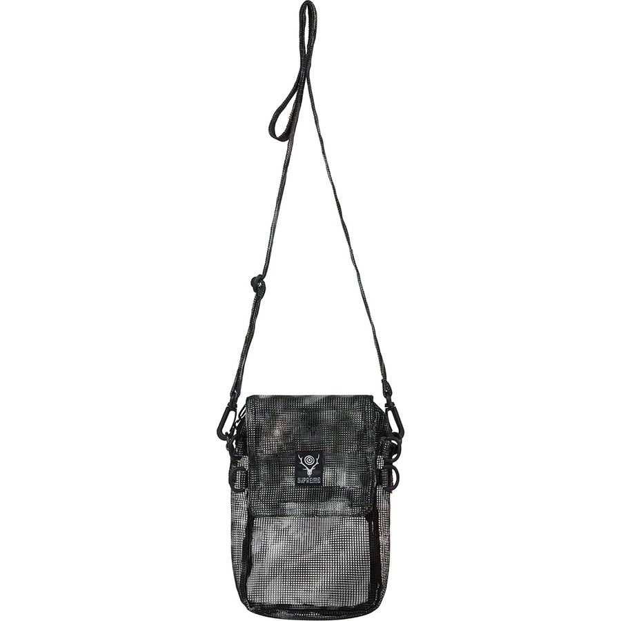 Supreme Supreme SOUTH2 WEST8 Heavy Mesh Game Bag (SS21) - Black - $78