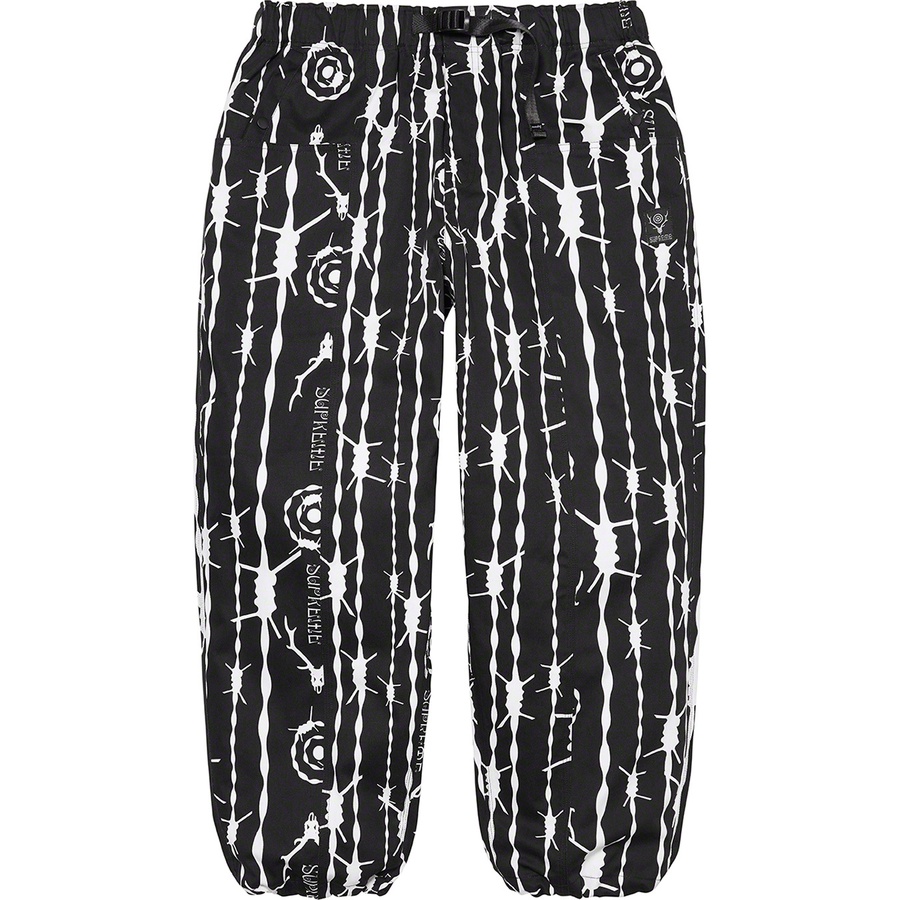 Supreme Supreme SOUTH2 WEST8 Belted Pant (SS21) - Black Pattern - $168