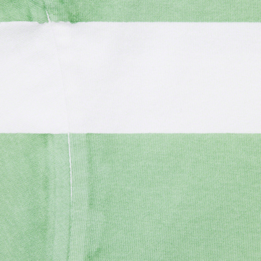 Supreme Printed Stripe S S Top (SS21) - Light Green - $88