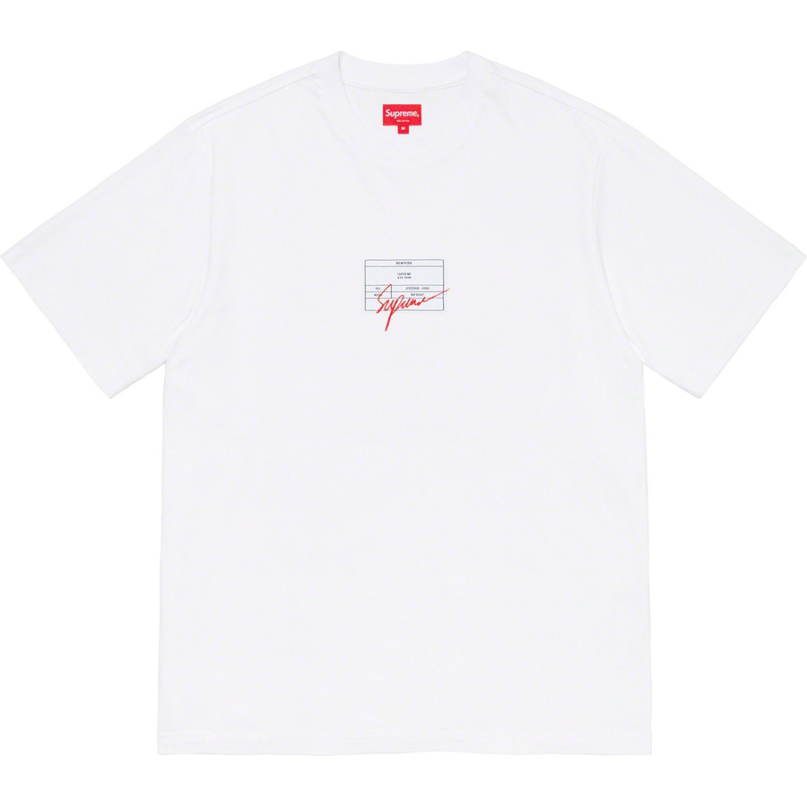 Supreme Signature Label S S Top (SS21) - White - $68
