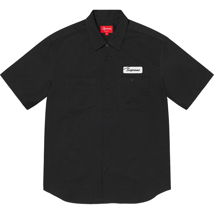 Supreme Dog S S Work Shirt (SS21) - Black - $128
