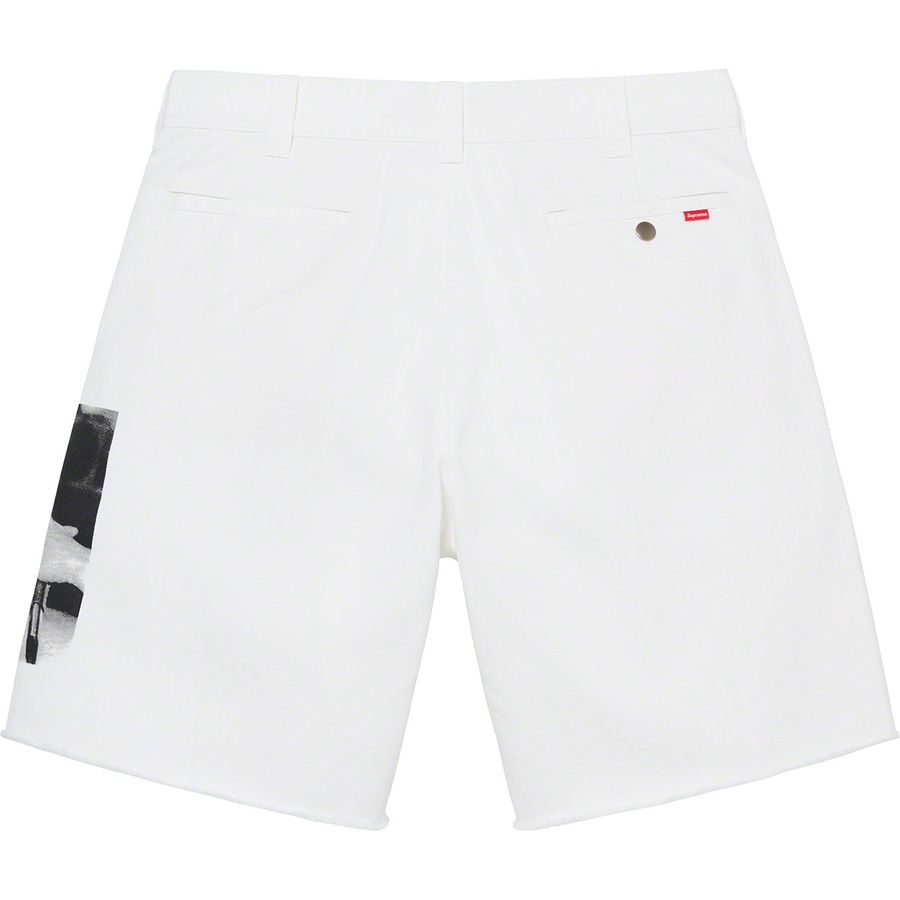 Supreme Iggy Pop Work Short (SS21) - White - $128