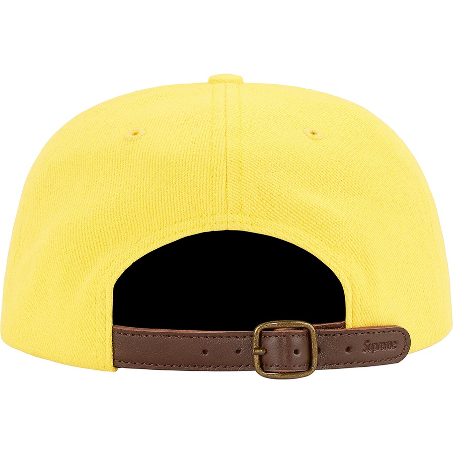 Supreme Classic Logo 6-Panel (SS21) - Yellow - $48