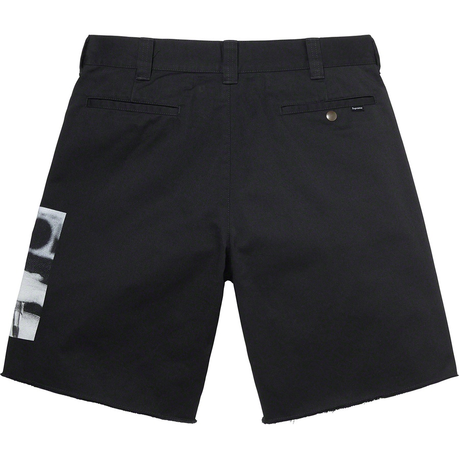 Supreme Iggy Pop Work Short (SS21) - Black - $128