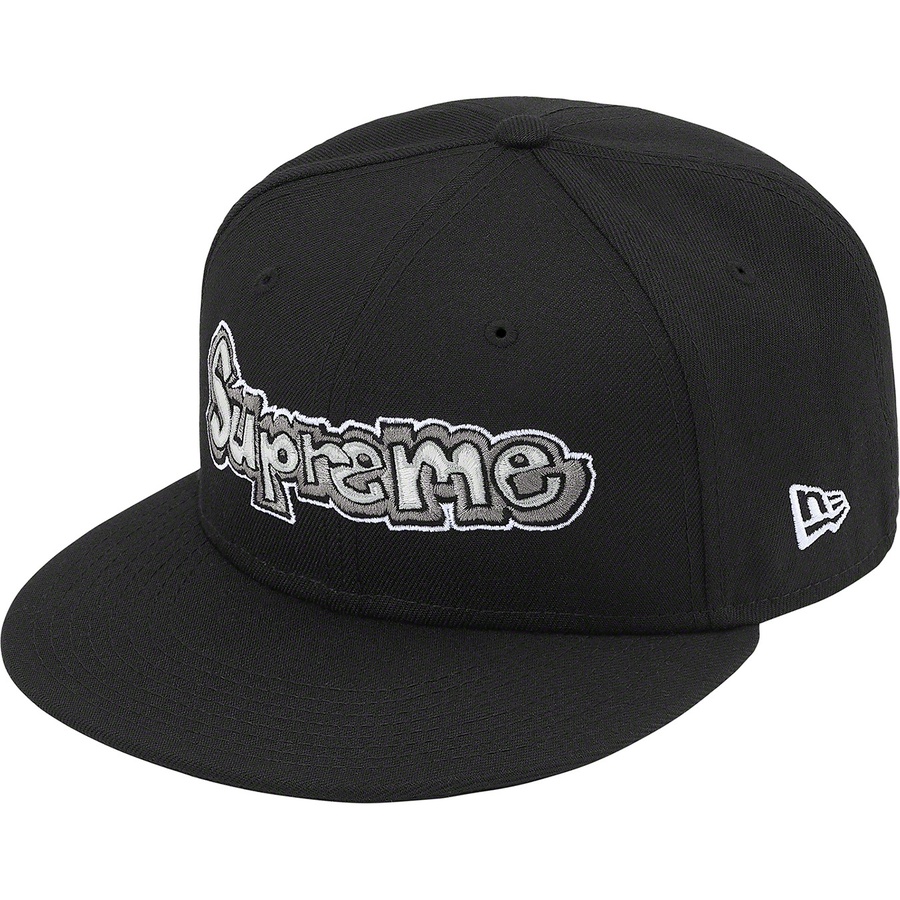 Supreme Gonz Logo New Era (SS21) - Black - $48