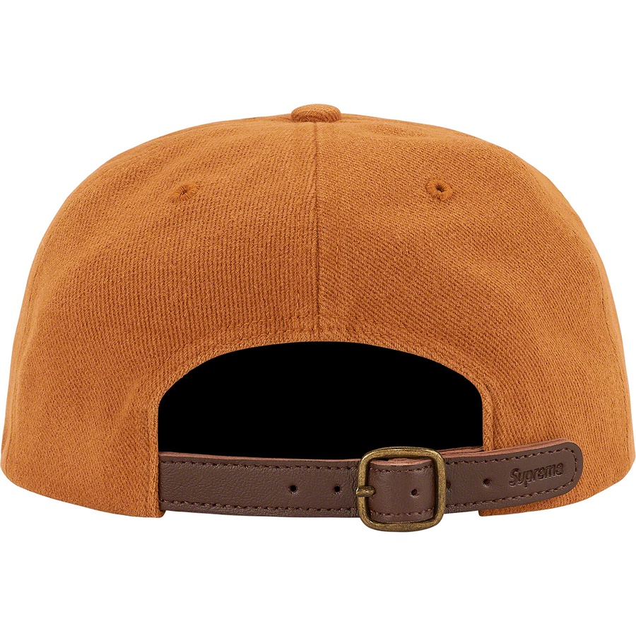 Supreme Classic Logo 6-Panel (SS21) - Tan - $48