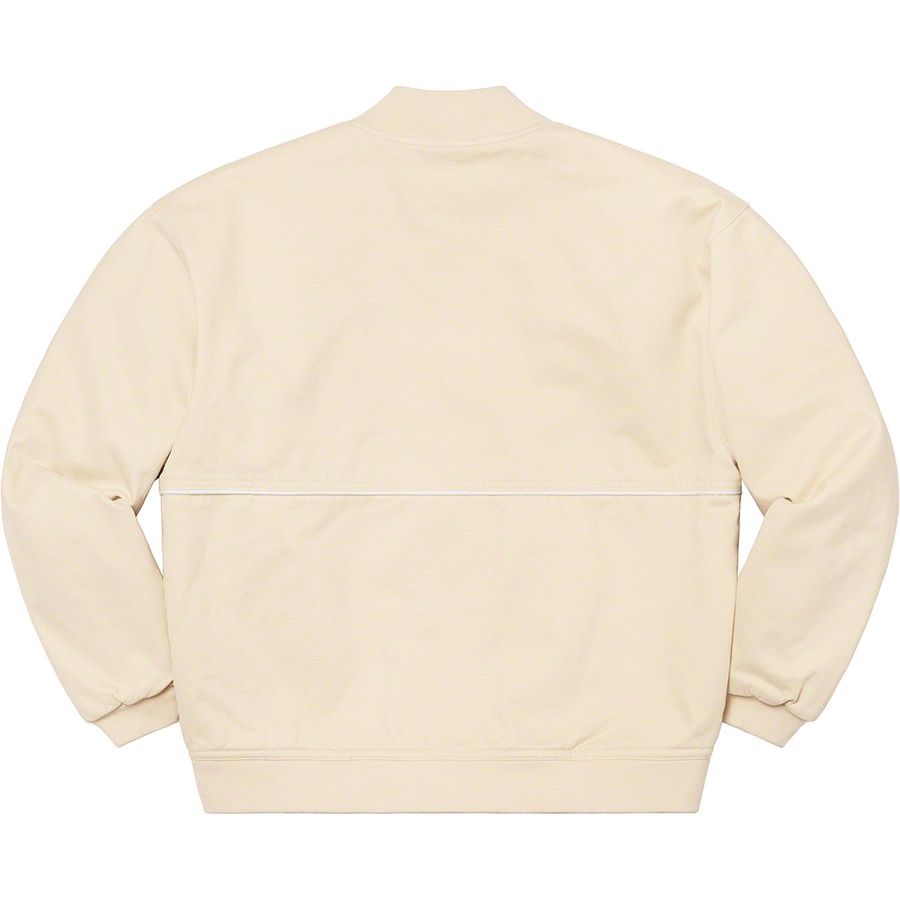 Supreme Twill Old English Varsity Jacket (SS21) - Tan - $218