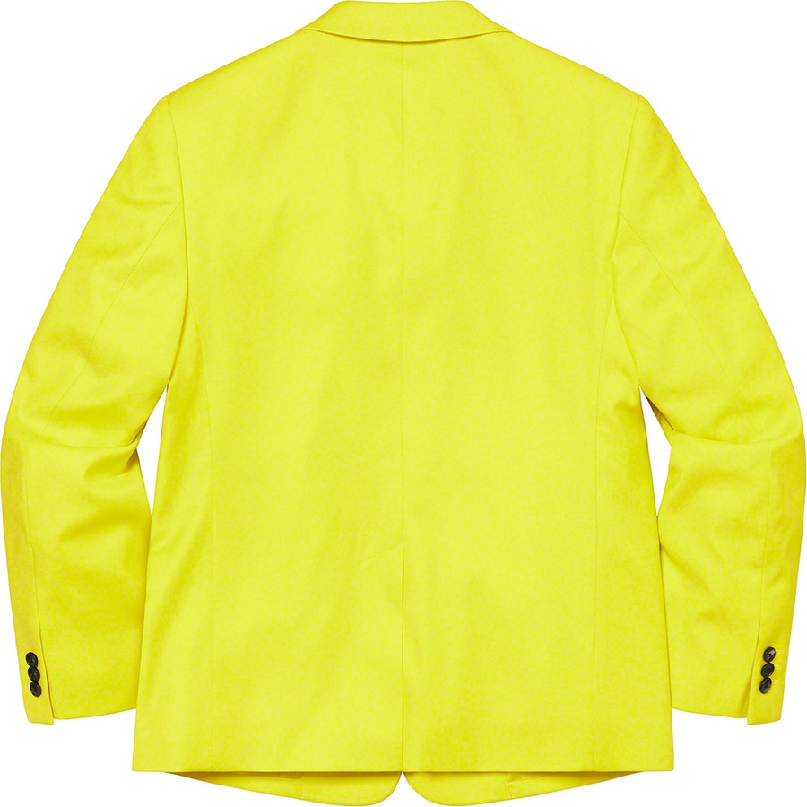 Supreme Wool Suit (SS21) - Bright Yellow - $598