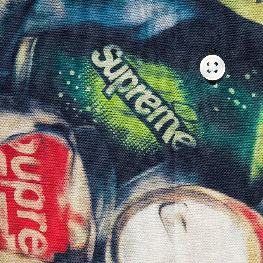 Supreme Cans Shirt (SS21) - Multicolor - $138