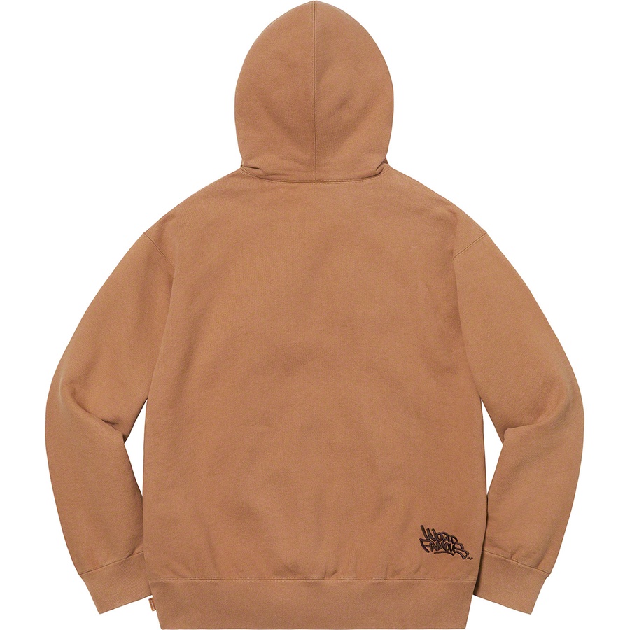 Supreme Handstyle Hooded Sweatshirt (SS21) - Brown - $168