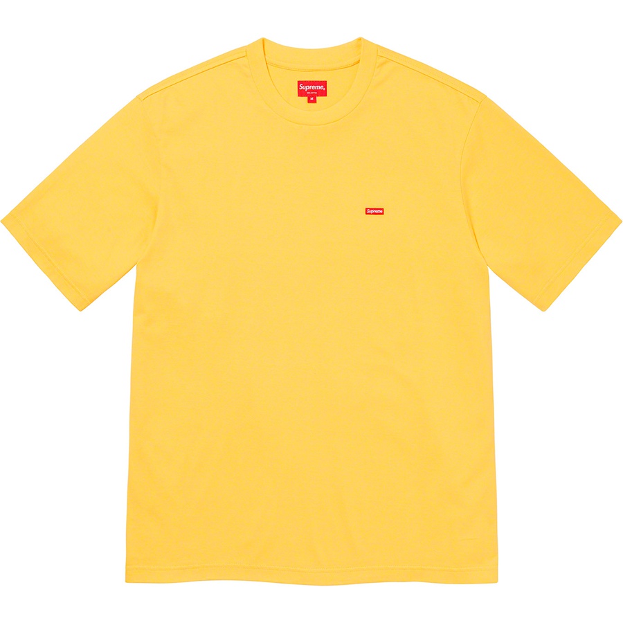 Supreme Small Box Tee (SS21) - Yellow - $58