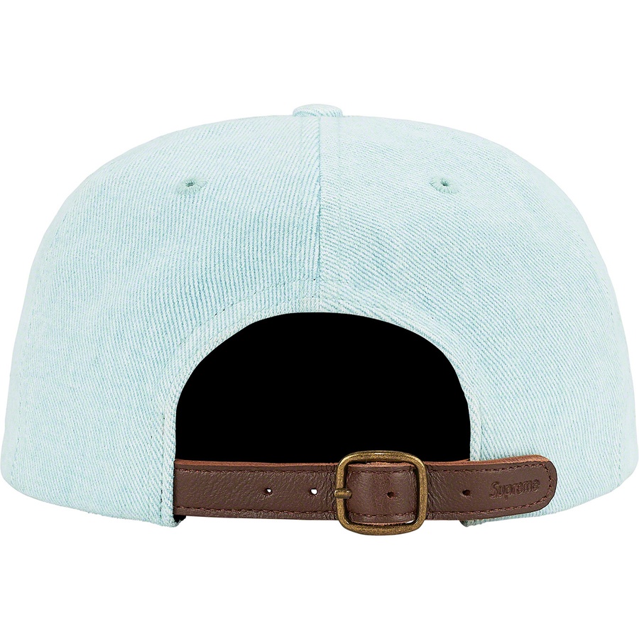 Supreme Classic Logo 6-Panel (SS21) - Light Blue - $48