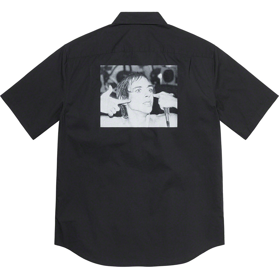 Supreme Iggy Pop S S Shirt (SS21) - Black - $148