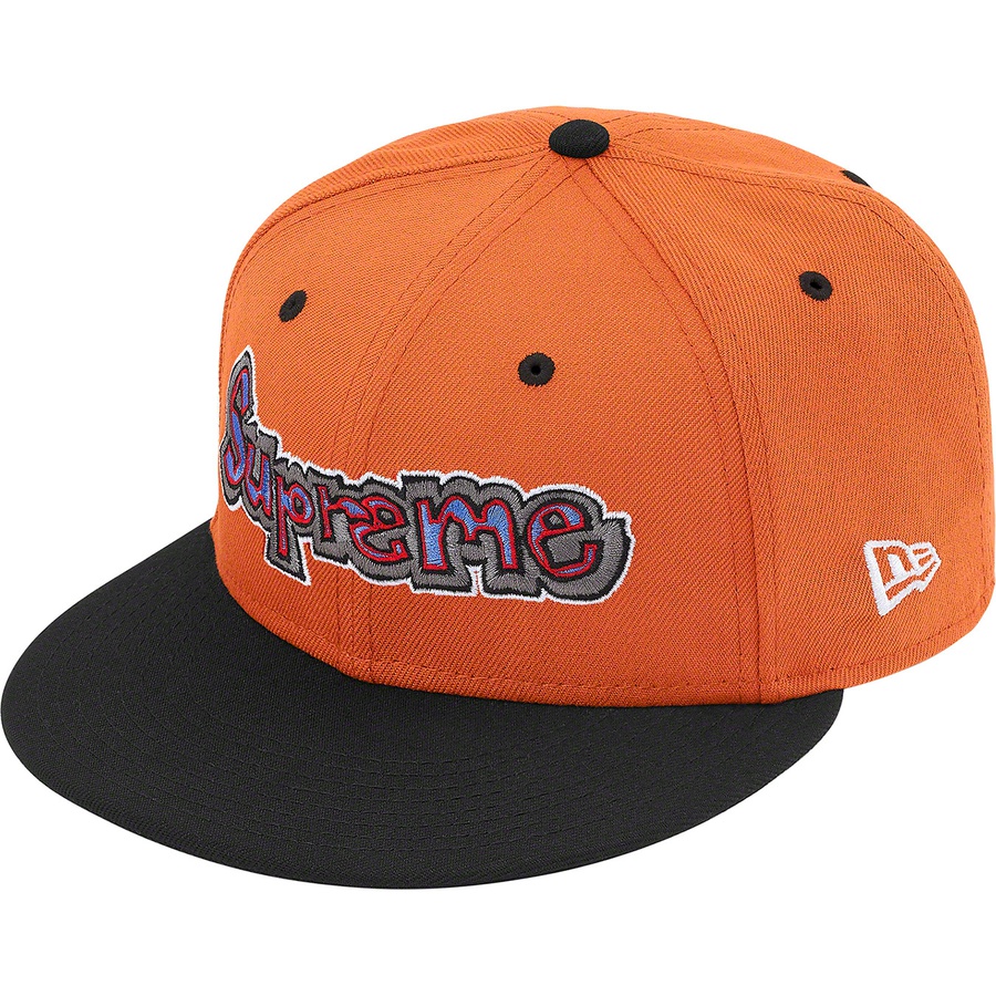 Supreme Gonz Logo New Era (SS21) - Burnt Orange - $48