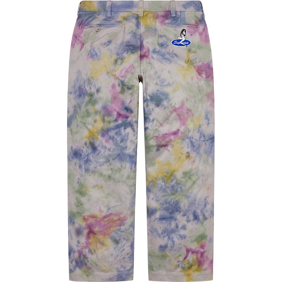 Supreme Pin Up Chino Pant (SS21) - Multicolor - $148