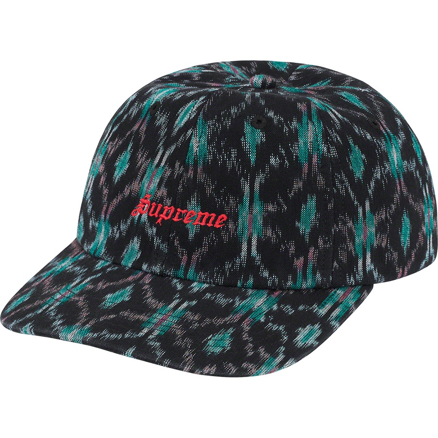 Supreme Ikat 6-Panel (SS21) - Black - $48