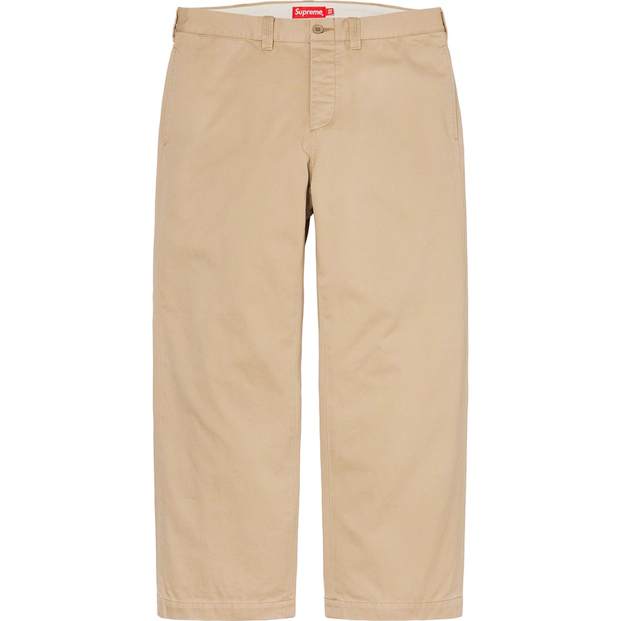 Supreme Pin Up Chino Pant (SS21) - Khaki - $148
