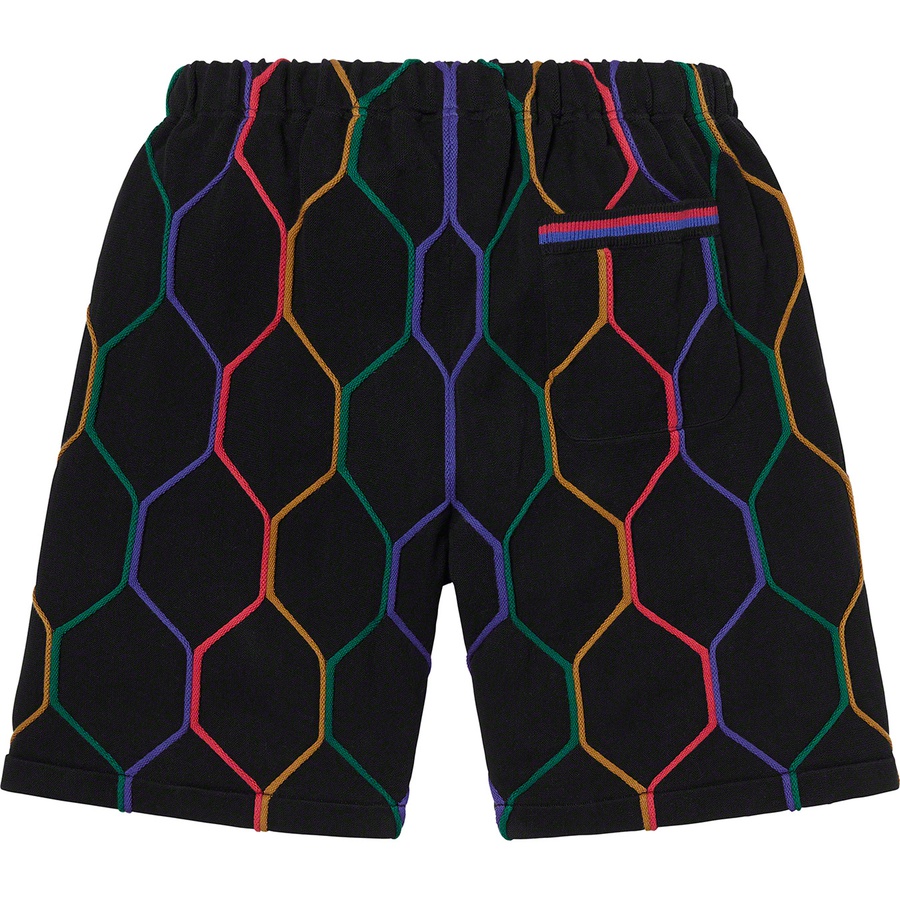 Supreme Hex Knit Short (SS21) - Black - $118