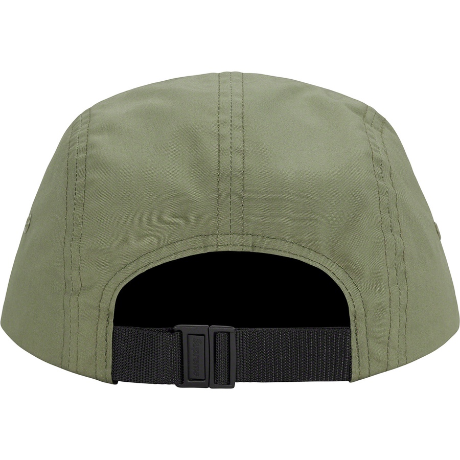 Supreme Reversed Label Camp Cap (SS21) - Olive - $48