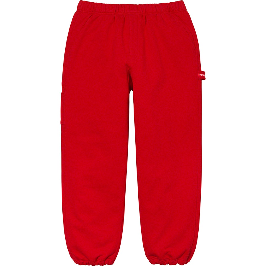 Supreme Utility Pocket Sweatpant (SS21) - Red - $148