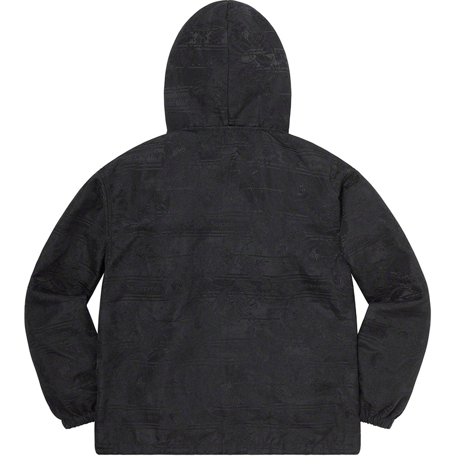 Supreme Floral Tapestry Anorak (SS21) - Black - $198