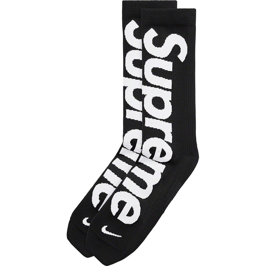 Supreme Supreme Nike Lightweight Crew Socks (1 Pack) (SS21) - Black - $20