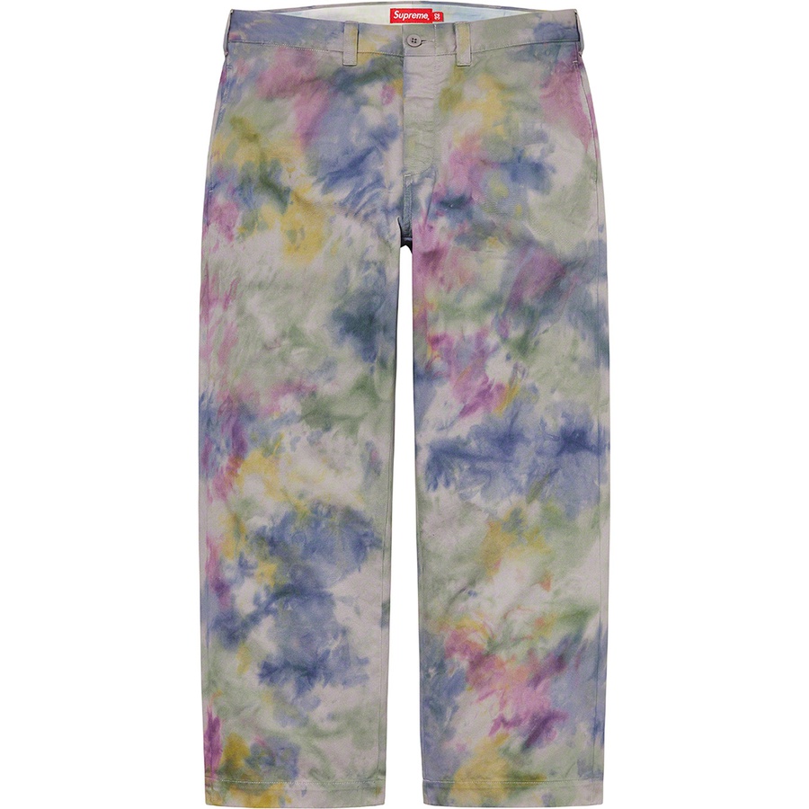 Supreme Pin Up Chino Pant (SS21) - Multicolor - $148
