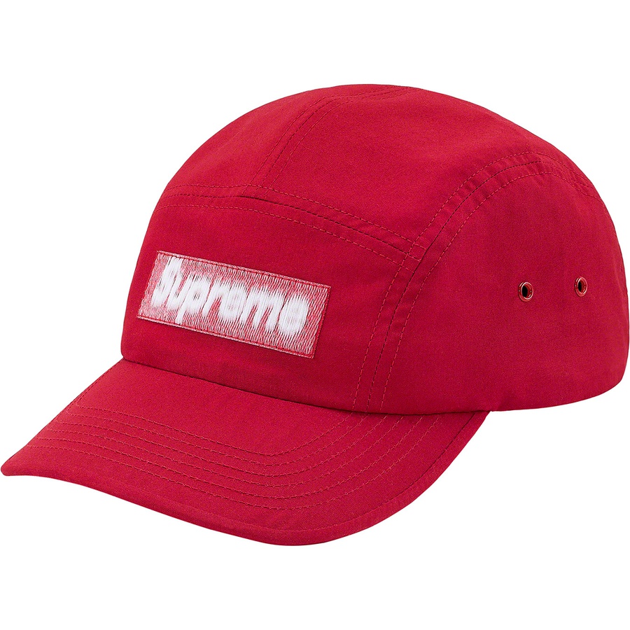 Supreme Reversed Label Camp Cap (SS21) - Red - $48