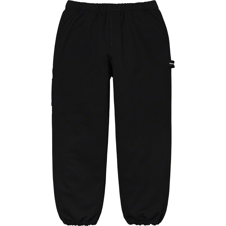 Supreme Utility Pocket Sweatpant (SS21) - Black - $148