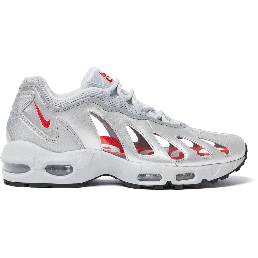 Supreme Supreme Nike Air Max 96 (SS21) - Silver - $175