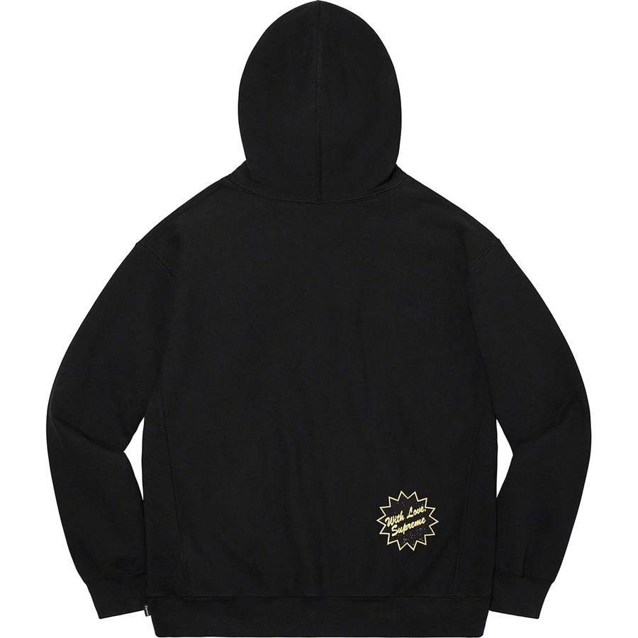 Supreme Jamie Reid Supreme Fuck All Hooded Sweatshirt (SS21) - Black - $158