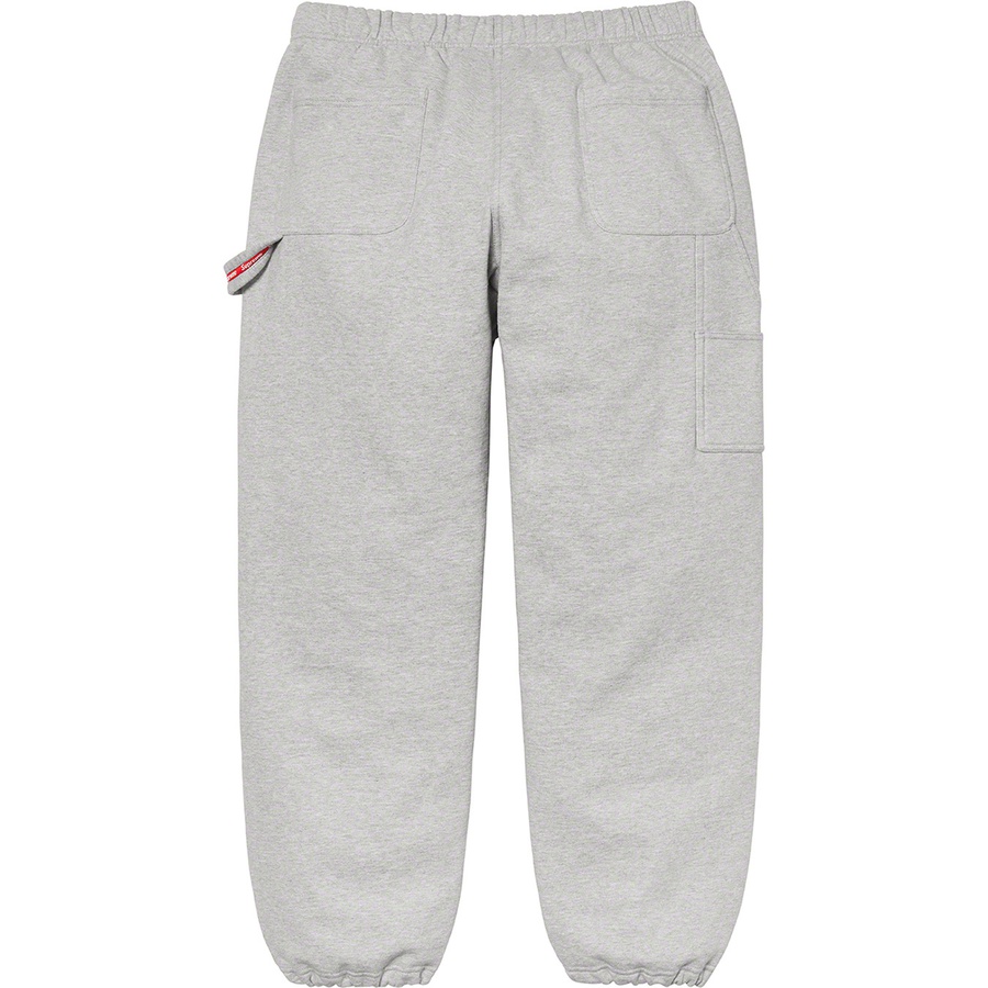 Supreme Utility Pocket Sweatpant (SS21) - Heather Grey - $148