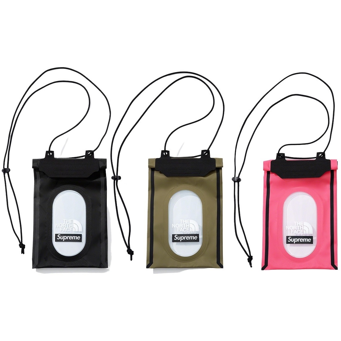 Supreme Supreme The North Face Summit Series Outer Tape Seam Neck Pouch releasing on Week 14 for spring summer 2021