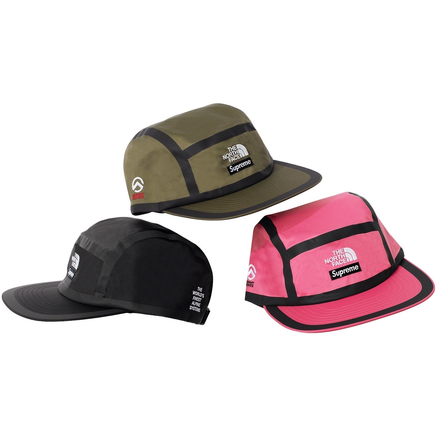 Supreme Supreme The North Face Summit Series Outer Tape Seam Camp Cap releasing on Week 14 for spring summer 2021