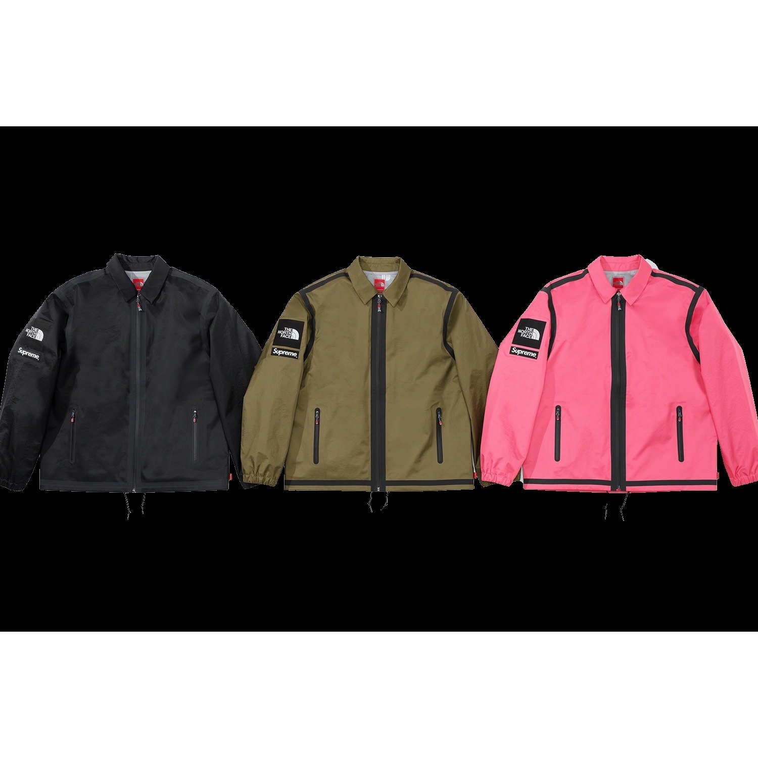 Supreme Supreme The North Face Summit Series Outer Tape Seam Coaches Jacket releasing on Week 14 for spring summer 2021