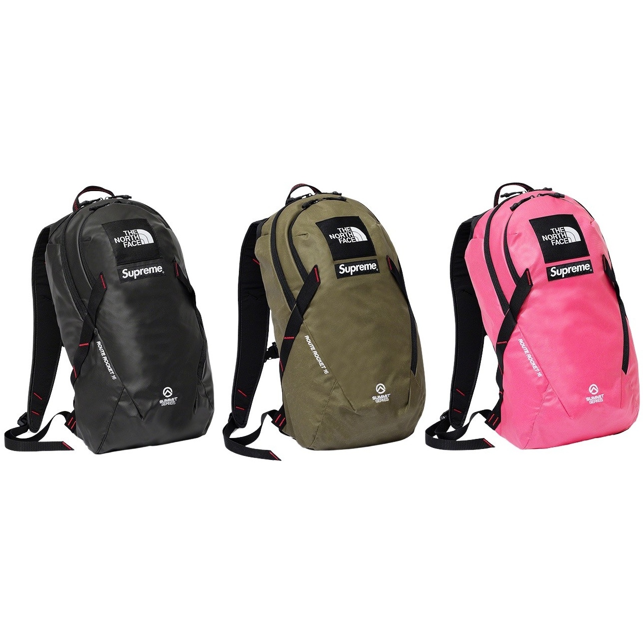 Supreme Supreme The North Face Summit Series Outer Tape Seam Route Rocket Backpack releasing on Week 14 for spring summer 2021